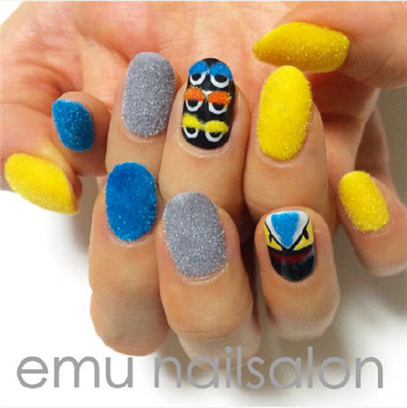 冬季最适合的绒毛指彩 你喜欢吗