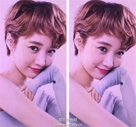 独有美妆技巧画出高濬熙清纯妆容