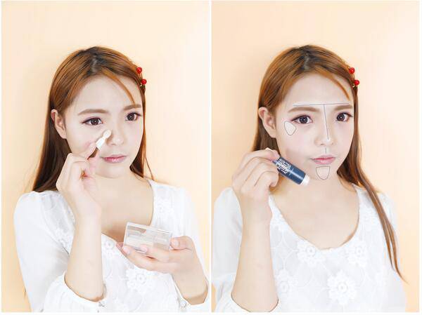 怎样化妆更 减龄  教你少女妆画起来