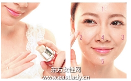 BB霜修饰出透明肤质