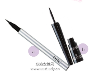 上扬式清晰眼线的画法