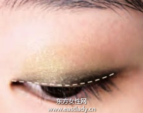 适合丹凤眼MM的清爽眼妆