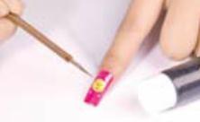 美甲教程之打造可爱笑脸彩绘美甲