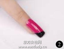 美甲教程之打造金属朋克式亮甲