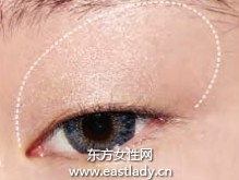 单眼皮化妆技巧之欧美范十足的眼线妆