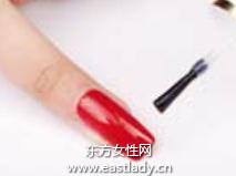 美甲教程之打造红色诱惑彩绘美甲