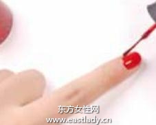 轻松4步骤涂出完美甲面