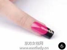 美甲教程之打造金属朋克式亮甲