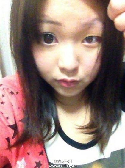 日本流行 半颜妆 美女原来都是画出来的