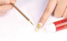 美甲教程之打造卡通小羊彩绘美甲