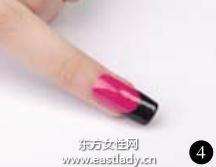 美甲教程之打造金属朋克式亮甲