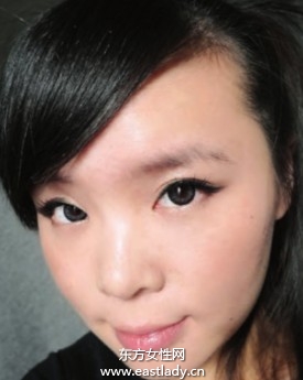 上扬眼线画法立马打造神采奕奕电眼