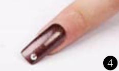 美甲教程之打造华贵水钻美甲