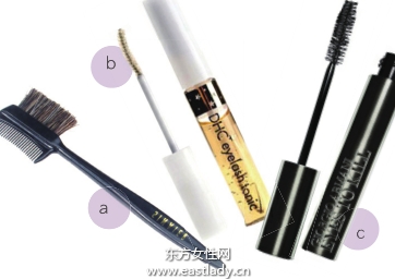睫毛膏怎么刷塑造扇形睫毛