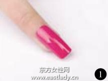 美甲教程之打造金属朋克式亮甲