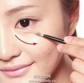 眼部遮瑕遮盖眼周暗沉