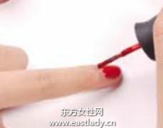 轻松4步骤涂出完美甲面