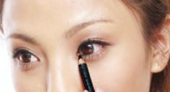 区域描画法画出让人羡慕大眼妆