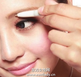画眉教程之矫正眉型修补颜色