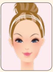 适合菱形脸的眉毛画法