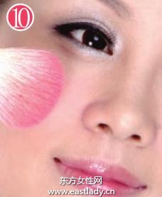 温婉美人妆画法变成柔情似水美人儿