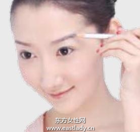 时尚眉毛的画法 大脸变小脸