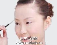 化妆教程之简单三步画眉法