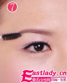 眉毛的画法之裸妆基础画眉法