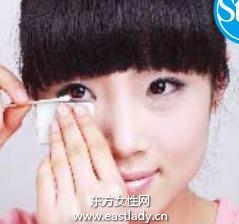 化妆教程之如何正确卸睫毛膏
