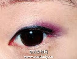 优雅裸色眼妆的画法 增加你的气场