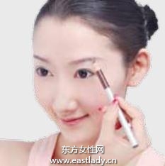 金喜善韩式眉毛画法