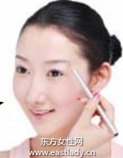 粗粗浓眉毛的画法打造个性风