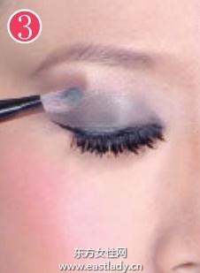 眼妆教程之打造深邃迷人立体眼妆