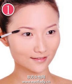 画日式下垂眼妆步骤