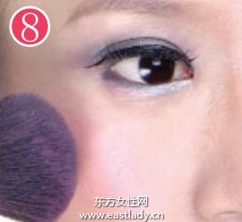 眼妆教程之打造深邃迷人立体眼妆