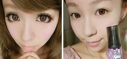 日系大眼妆的画法 简单步骤打造清透妆容