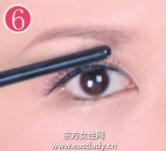 画日式下垂眼妆步骤