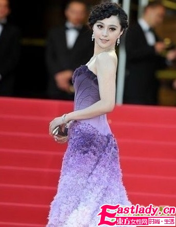 法国戛纳节 范冰冰与李冰冰妆容pk