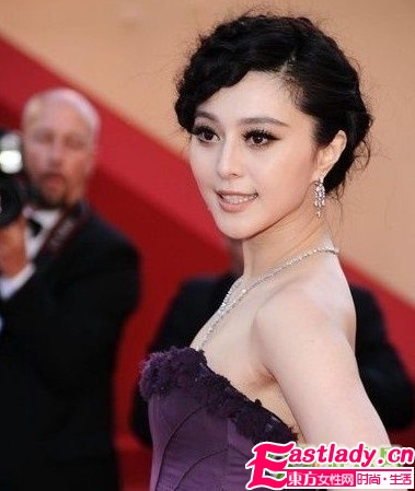 法国戛纳节 范冰冰与李冰冰妆容pk