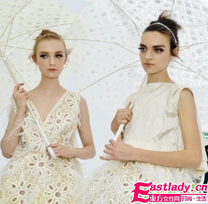 LV2012春夏秀场 清新纯美公主妆