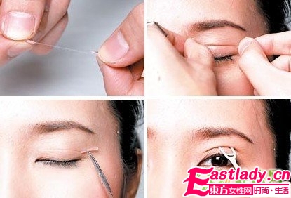单眼皮的美妆小工具用法教学(图)