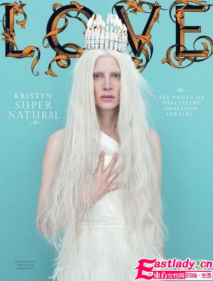 《LOVE》8大名模重磅出击垂泪妆