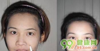 黄脸婆巧妙妆容变身美丽轻熟女