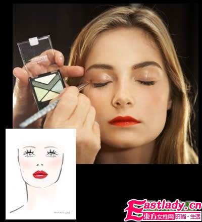 活力俏皮的妆容怎么画