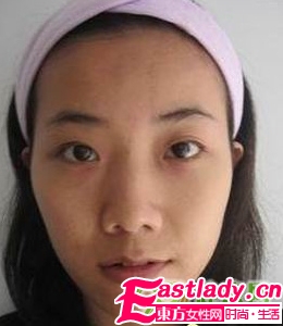 真人示范 韩MM裸妆步骤