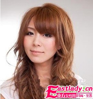 2011女生瘦脸的发型（图）