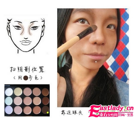 奇 美女化妆变身张震岳