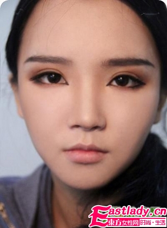 奇 看路人颜如何变美女 裸妆教学