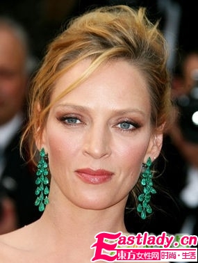 戛纳节明星妆容发型大pk