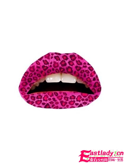 嘴唇纹身纸 用贴的唇膏